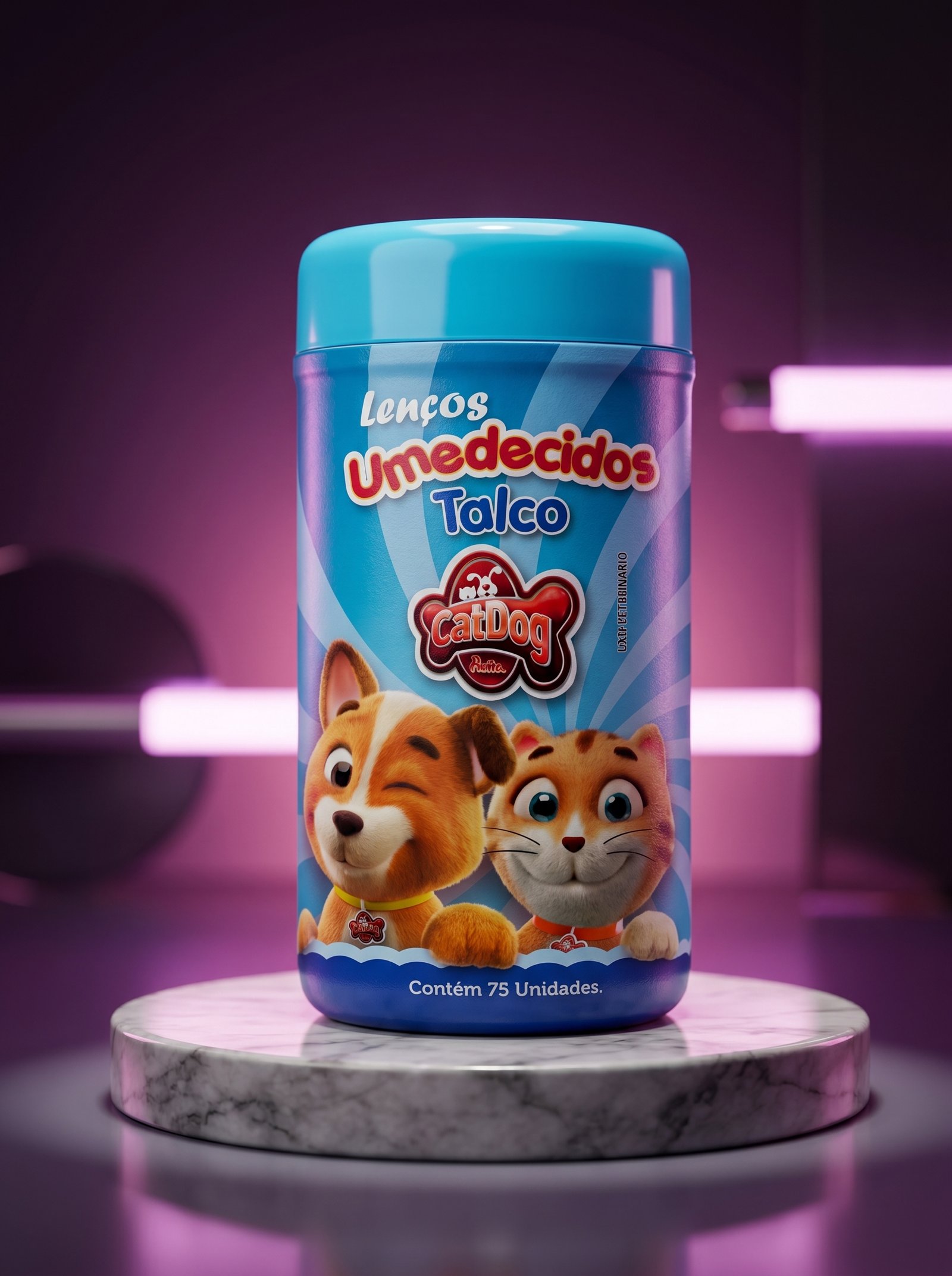 Toalhas Umedecidas Classic Talco